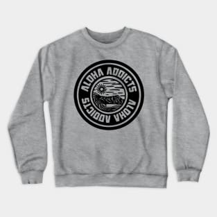 Aloha Addicts Diamond Head Surf Crewneck Sweatshirt